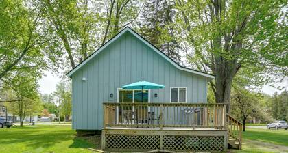 2 Mi to Lake Huron: Classic Home w/ Private Deck