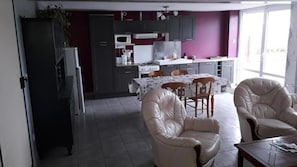 Ferienhaus, Gartenblick | Eigene Küche