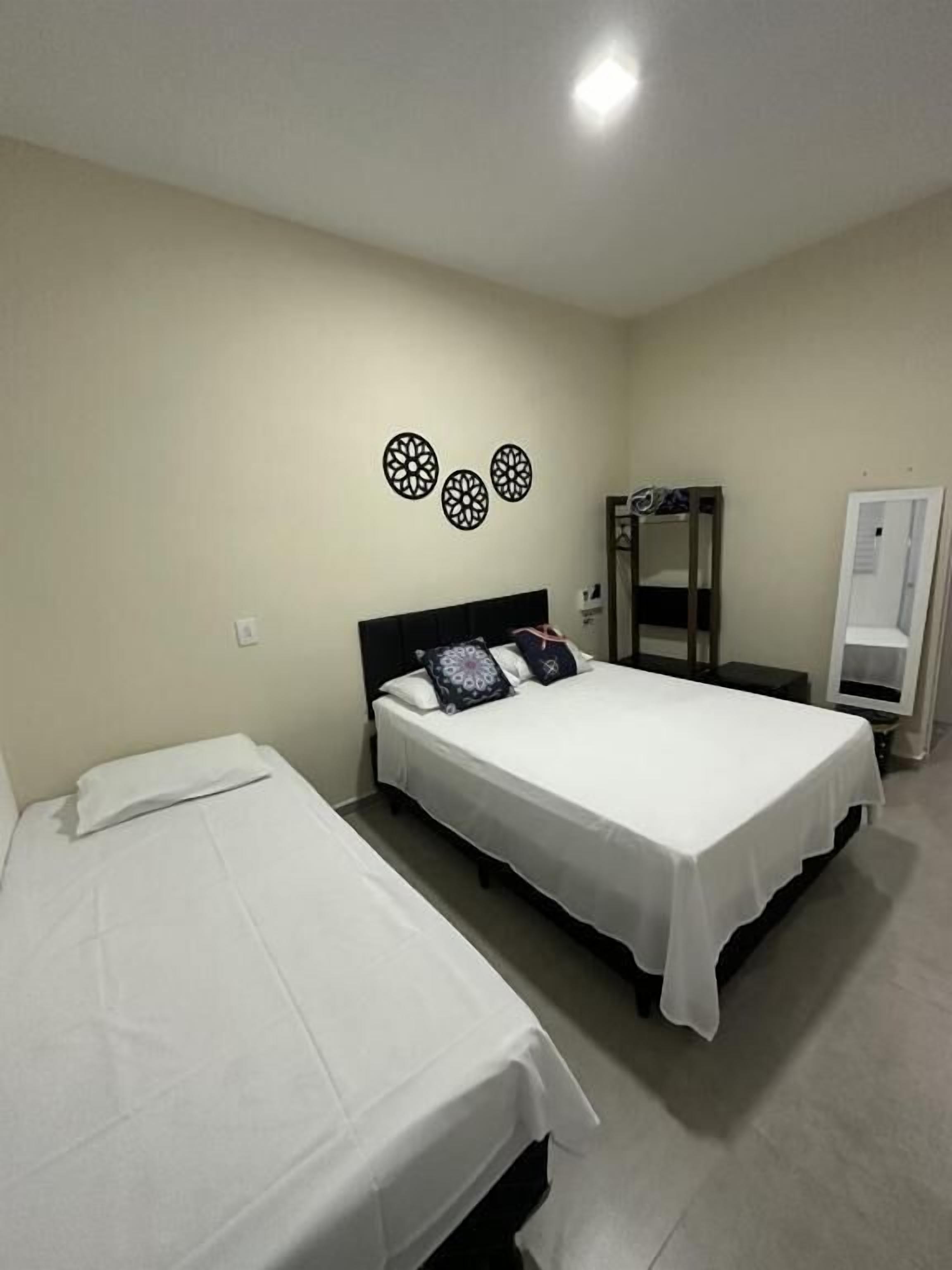 Deluxe-Vierbettzimmer, Balkon, Blick auf den Innenhof