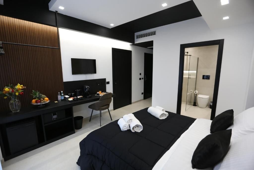 Habitación doble, balcón, vista a la ciudad