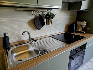 Private kitchen - Cozy apartment in a strategic spot between Pompeii Amalfi and Sorrento (Sant'Antonio Abate)