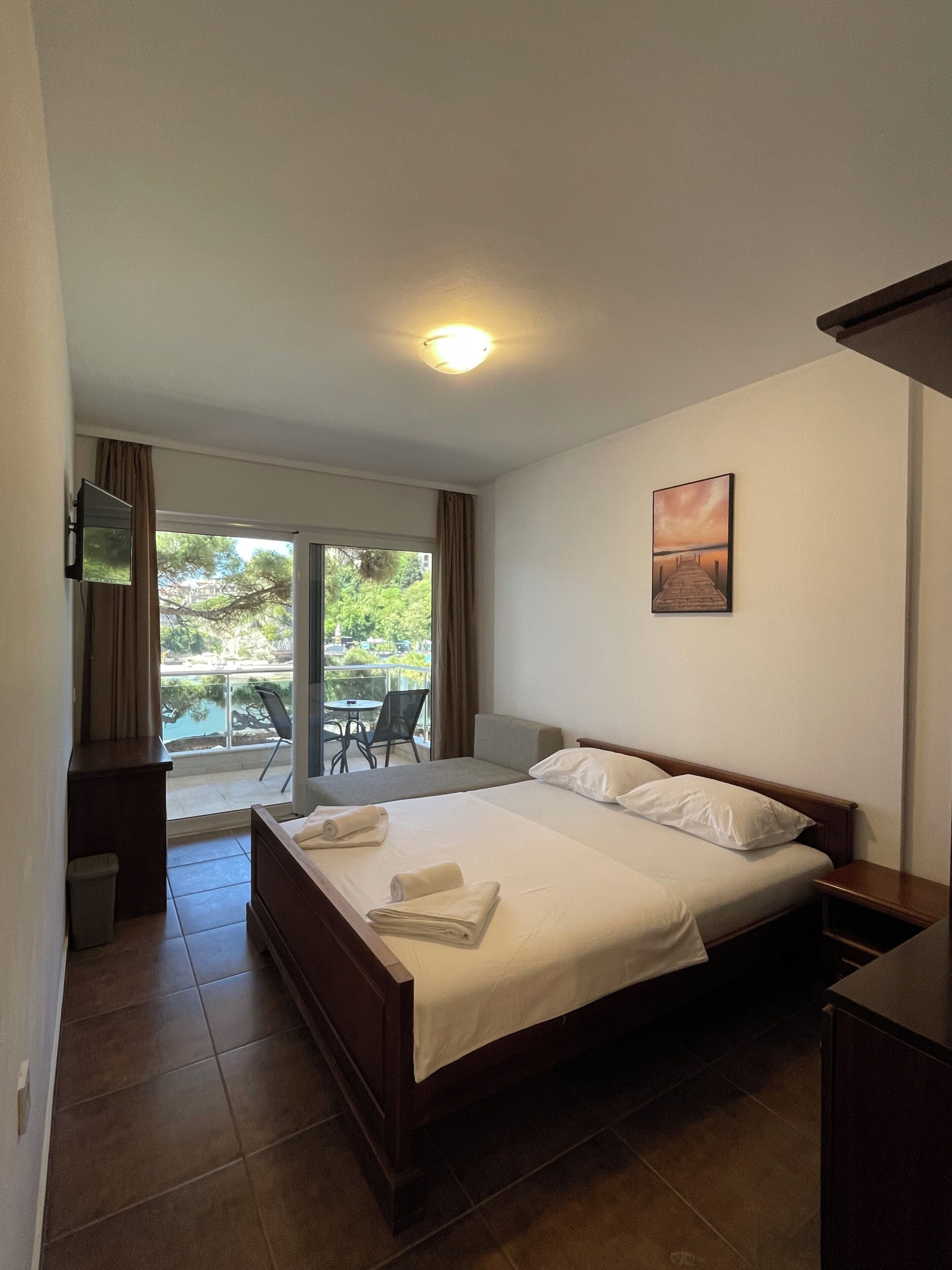 Dreibettzimmer, Meerblick