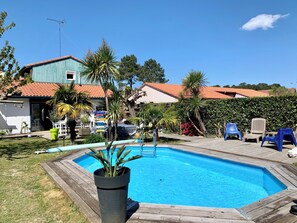 Pool - House and outbuilding (Vieux-Boucau-les-Bains)