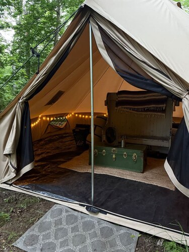 Tent in Indian Lake+Pet Friendly+Lake Front