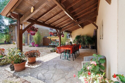 Chambre d’hôtes « Jonquille » avec terrasse partagée, jardin partagé et Wi-Fi