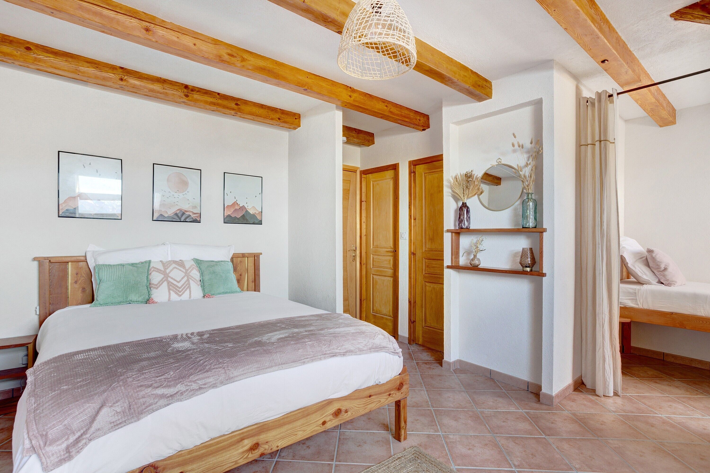 1 slaapkamer, beddengoed