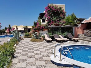 ATLANTIS double room | Terrace/patio - Abelonas Village (Santorini)