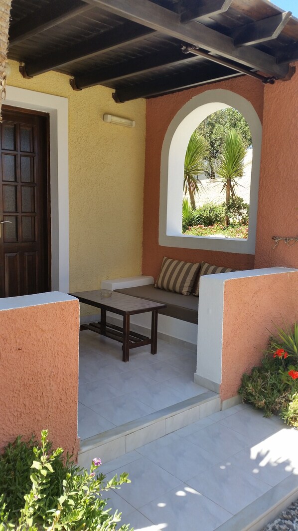 CYCLADIC double room | Terrasse/patio