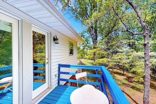 Family-friendly farm retreat on 18 acres with mountain views - board games & AC