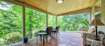 Charming home with fireplace, central AC, washer/dryer, & fast WiFi