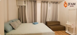 Room - JFam Suites | C4-11K Studio | Up To 4 Pax (Biñán, Laguna)