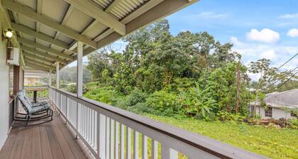 Downtown Hilo Tropical 3-BR w/ A/C near Beaches