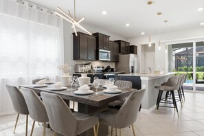 Fridge, microwave, oven, stovetop - Chic Orlando Escape, Game Room, Theme beds, Pool (Four Corners)