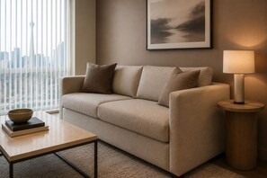 Standardzimmer, Stadtblick | Wohnbereich