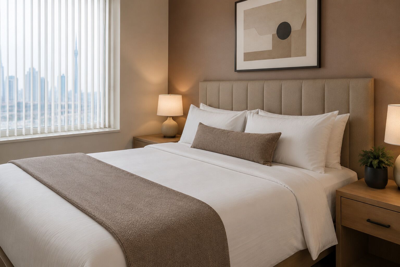 Standardzimmer, Stadtblick