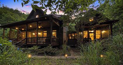 Embrace nature's beauty in the Great Smoky Mountains with patio