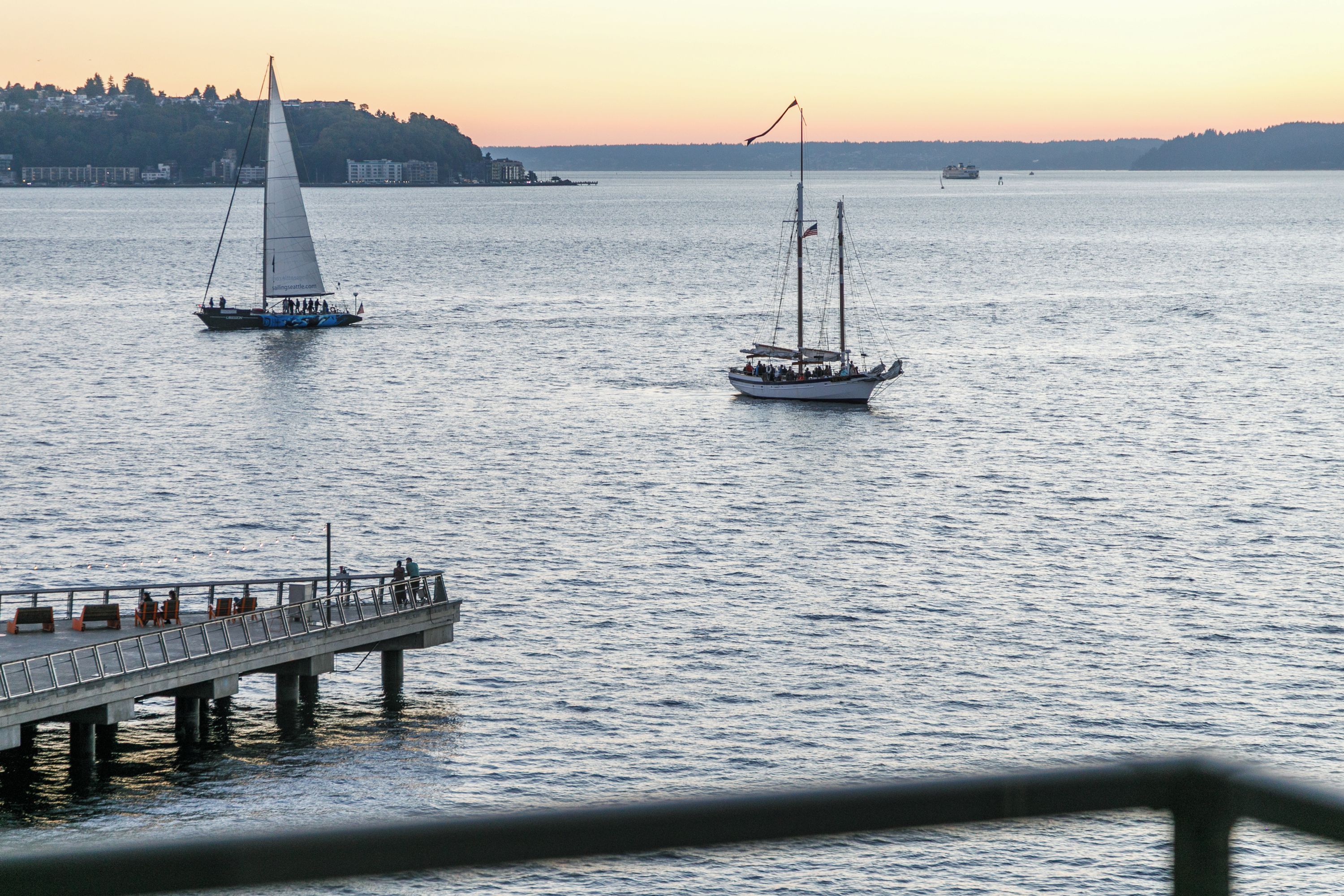 view from deck