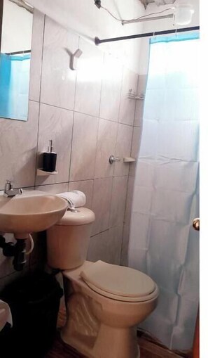 Bathroom - 2nd floor apartment a few steps from the main square  (Villa de Leyva)