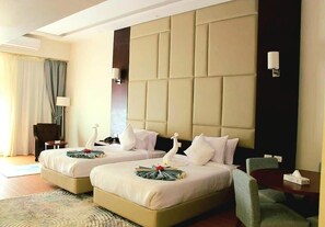 Phòng đôi Superior, ban công, quang cảnh một góc biển