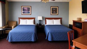 Desk, WiFi (free), bed sheets