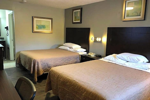 Desk, WiFi (free), bed sheets