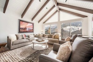 Fernseher, Kamin, Arbeitsbereiche