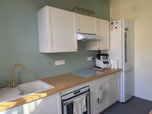 Private kitchen - La Maisonnette de Fontaine - Quiet with garden (Fontaine-sous-Jouy)