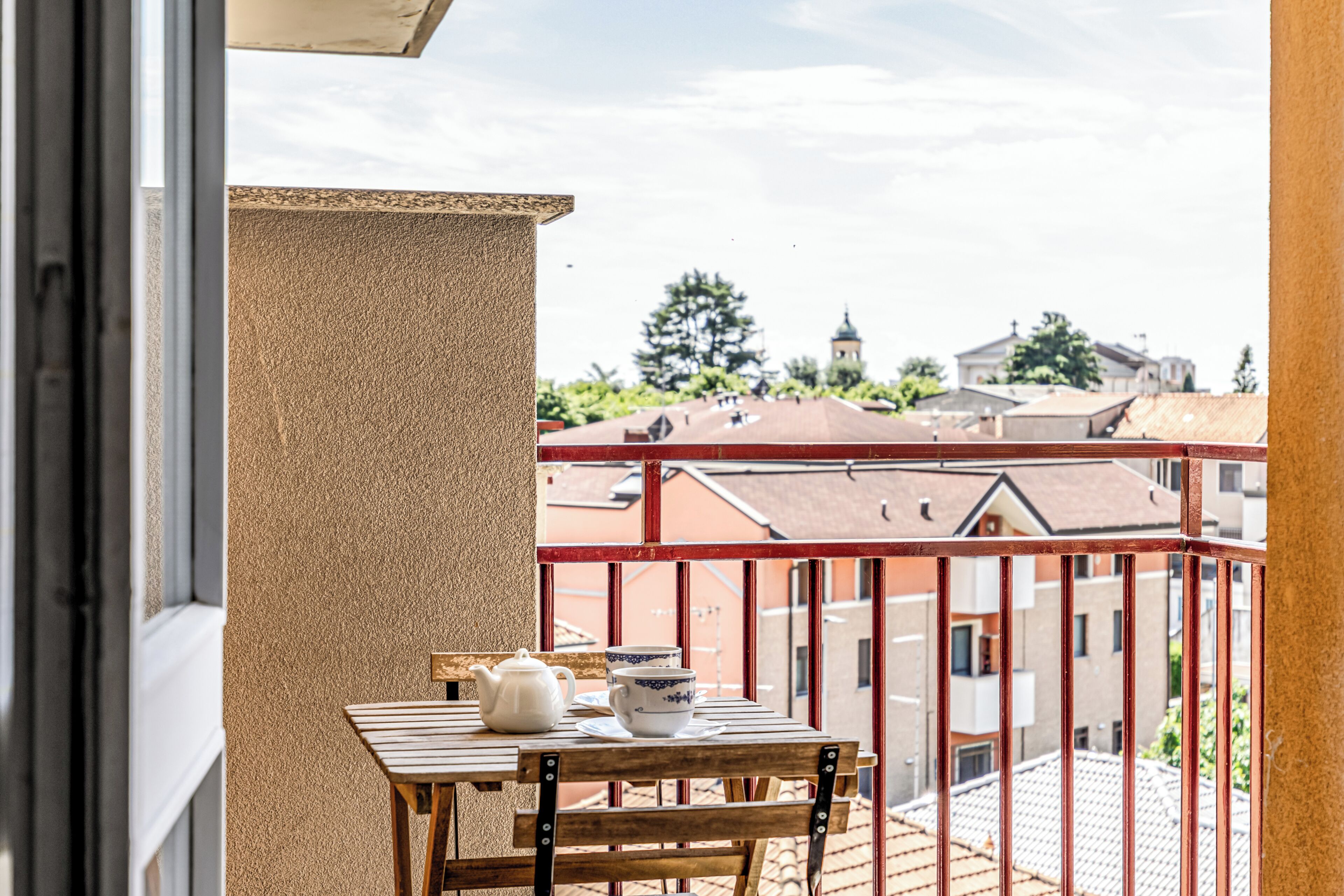 Apartment, Balkon | Speisen im Freien