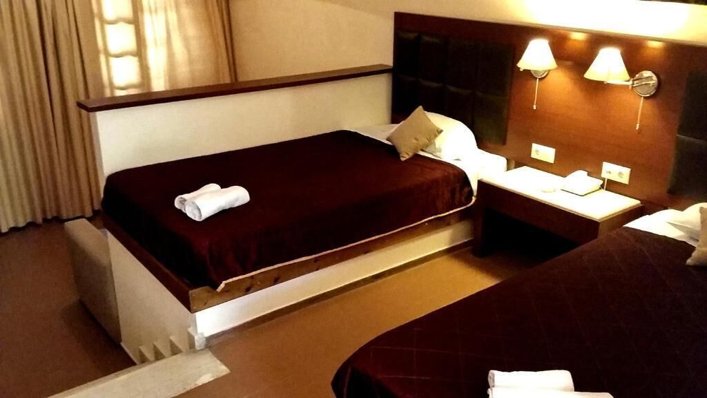 Economy-Bungalow, Balkon, Gartenblick | Zimmersafe, schallisolierte Zimmer, Bügeleisen/Bügelbrett