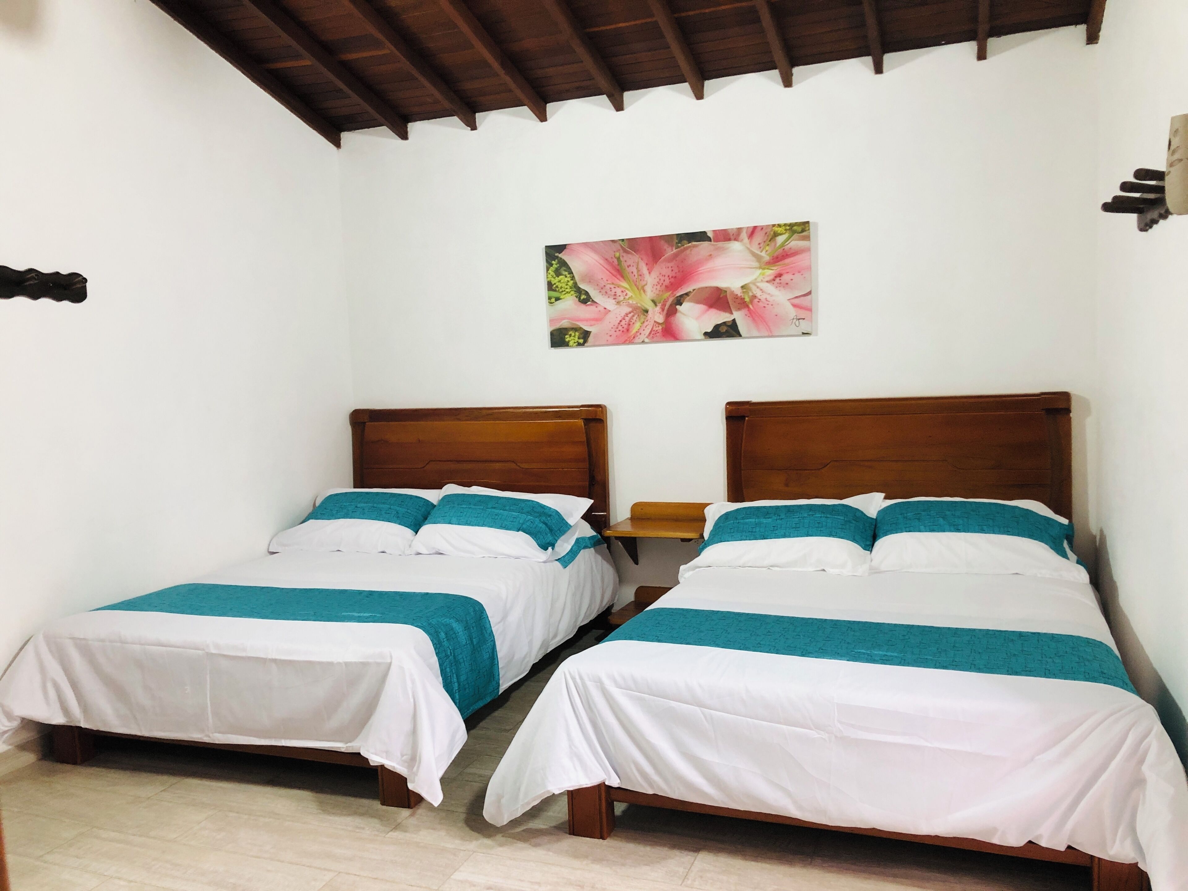 Family Room, 2 Double Beds | Free WiFi