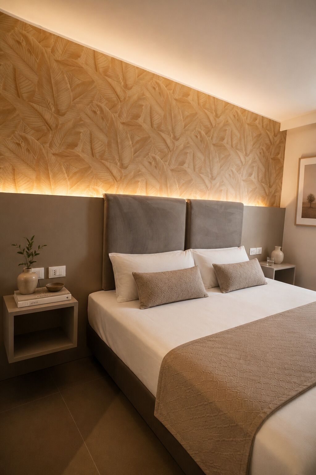 Bộ trải giường bằng vải Frette của Ý, bộ đồ giường cao cấp 