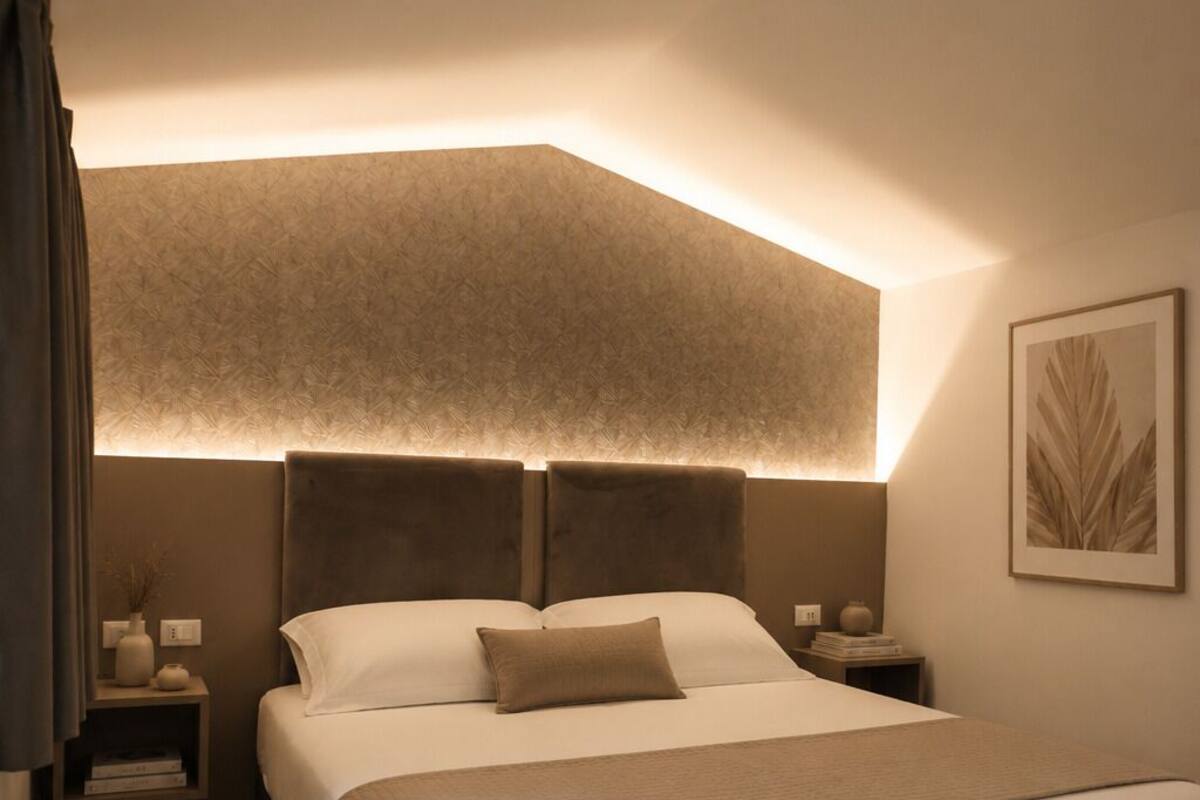 Phòng Suite | Bộ trải giường bằng vải Frette của Ý, bộ đồ giường cao cấp