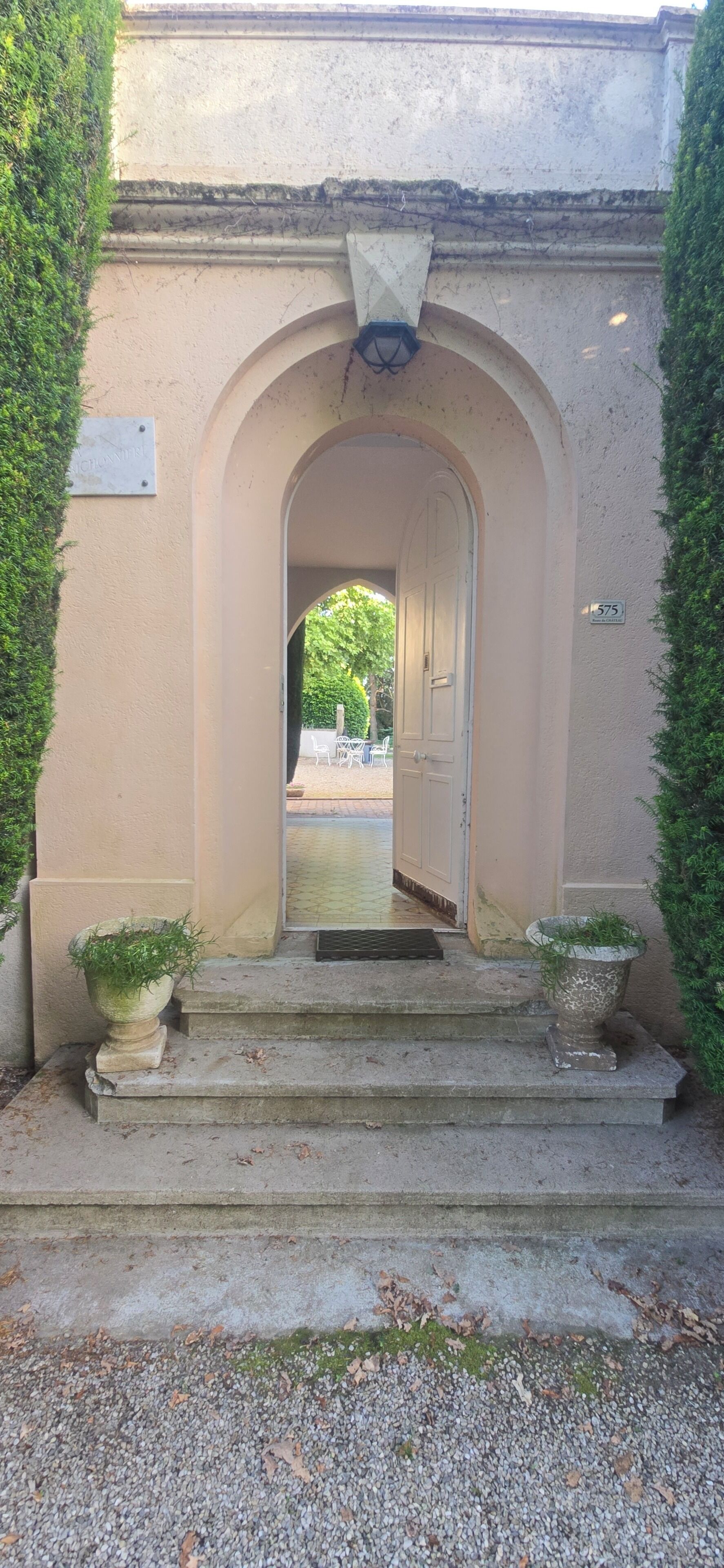 Exterior detail
