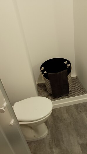 Towels, soap, toilet paper