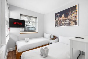 Wifi gratis y ropa de cama