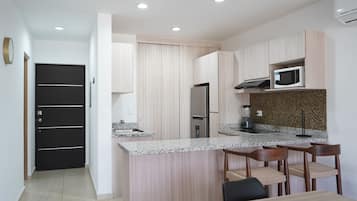 Appartement Standard, balcon | Cuisine privée