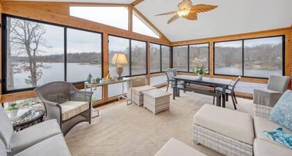 Lakeview Retreat - SML Luxury Rental with Dock and Private Beach!