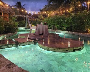 Outdoor dining - GRAND MAYAN, 2 BR Suite in Luxury Resort, RIVIERA MAYA (Riviera Maya)