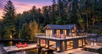 3 bed 3 bath Boathouse on Lake Rosseau