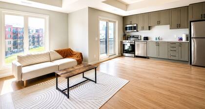Modern Urban Escape 2BR 2.5BA with Balcony