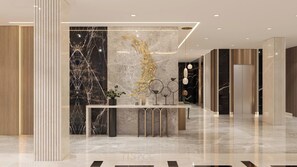 Lobby - Hotel V (Hyderabad)