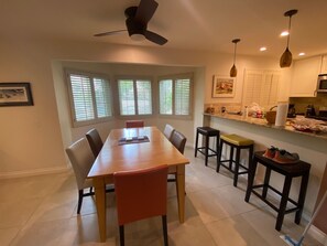 Dining -  2  Bedroom Bungalow Condo in Lovely Riviera Gardens in Palm Springs (Palm Springs)