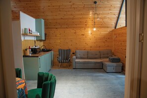 Living area - Seturebi Wooden House near Gudauri 2 (Seturni)