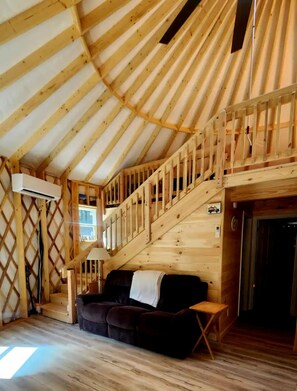 Living area - Dome Sweet Dome! (Laurel Fork)