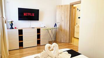1 Schlafzimmer, Bügeleisen/Bügelbrett, WLAN, Bettwäsche