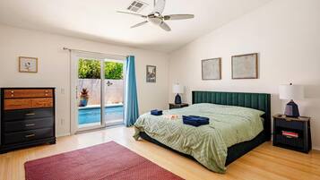 3 habitaciones, tabla de planchar con plancha y wifi