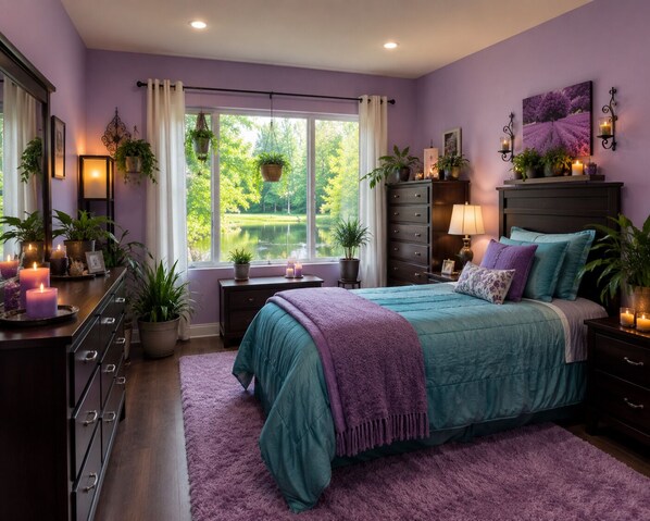 Room - Serenity House: Cozy 1-bedroom bed & breakfast in peaceful North Richland Hills (North Richland Hills)