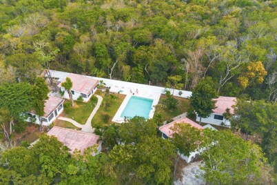 Luxury Cabins with Private Cenote, Pool and A/C in the Jungle