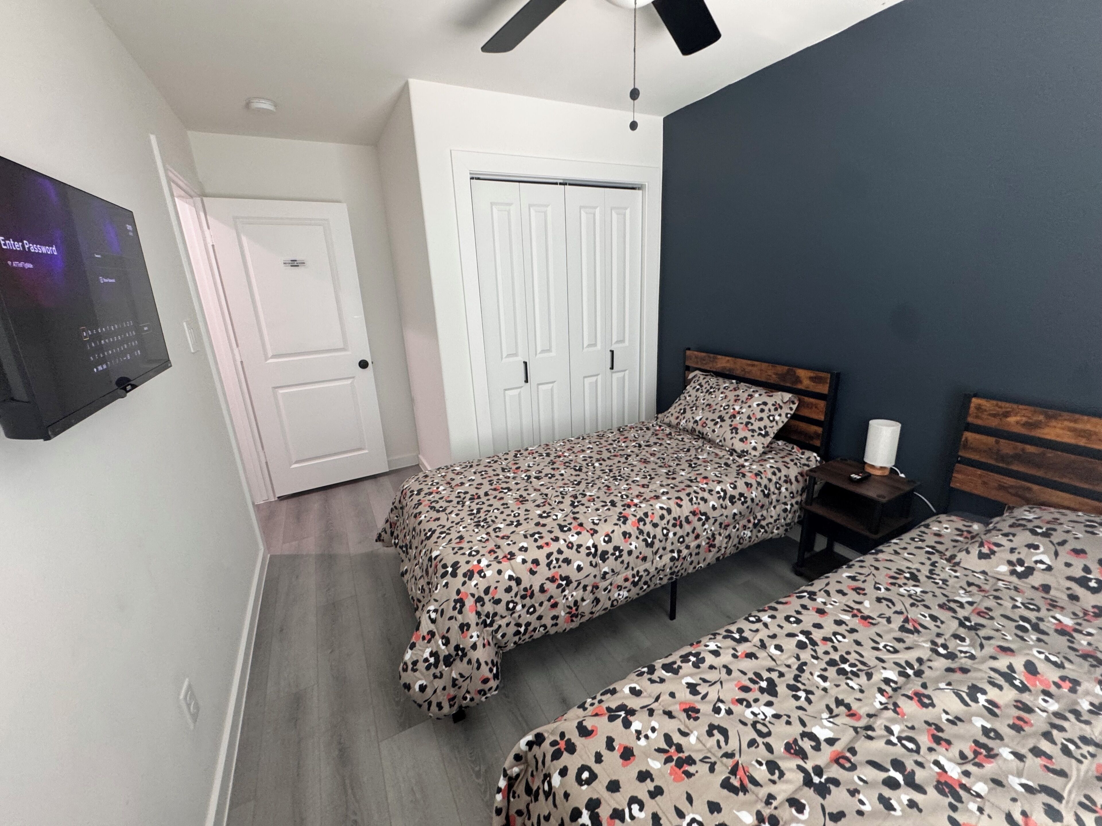 3 habitaciones, wifi y ropa de cama 