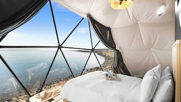 1 bedroom, travel crib, WiFi, bed sheets